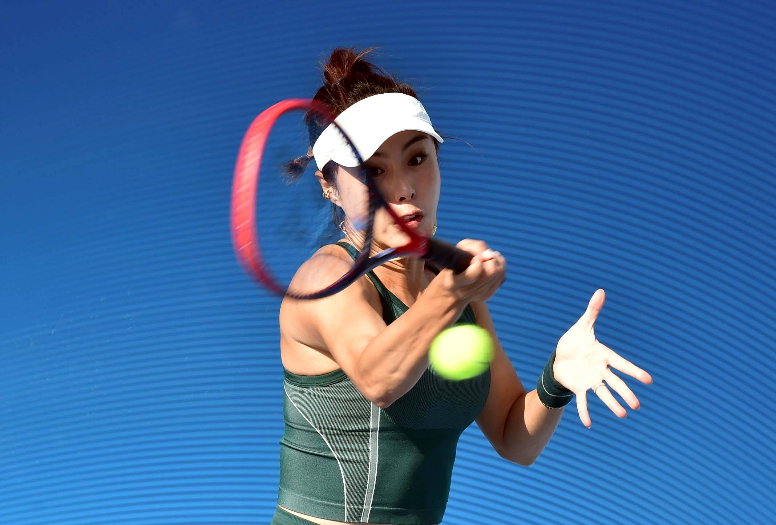 开云app-（体育）网球——中国网球巡回赛香港公开赛：王蔷晋级